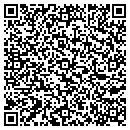 QR code with E Barton Machining contacts