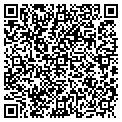 QR code with B M Farm contacts