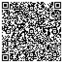 QR code with H & K Towing contacts