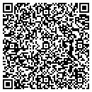 QR code with K & K Towing contacts