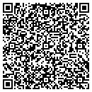 QR code with H & H Wallpapering Inc contacts