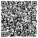 QR code with T M Heating contacts