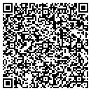 QR code with T & V Printing contacts