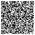 QR code with V & T Inc contacts