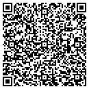 QR code with P J Alaska contacts
