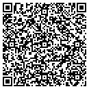 QR code with H & S Excavation contacts