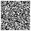 QR code with V & R Towing contacts