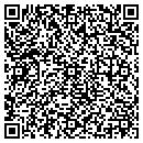 QR code with H & B Trailers contacts