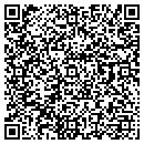 QR code with B & R Towing contacts