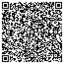 QR code with C & R Backhoe Service contacts