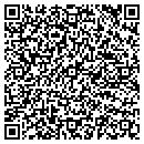 QR code with E & S Tire & Auto contacts