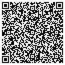 QR code with E & K Plumbing contacts