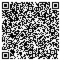 QR code with B & C Railroad contacts