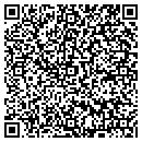 QR code with B & D Excvavating Inc contacts