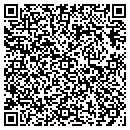 QR code with B & W Excavating contacts
