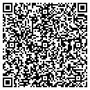 QR code with 3 Day Blinds contacts