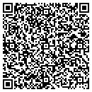 QR code with B & B Backhoe Service contacts