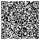 QR code with B & B Excavating contacts