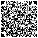 QR code with L V Cabinets Interiors contacts