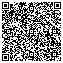 QR code with B & B Excavating LLC contacts