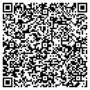 QR code with B & R Excavating contacts