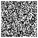 QR code with H & F Interiors contacts