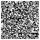 QR code with H & H Seamless Gutters contacts