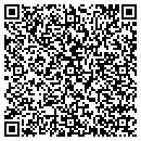 QR code with H&H Painters contacts