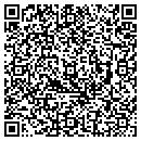 QR code with B & F Cattle contacts