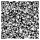 QR code with R & B Machining contacts