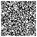 QR code with R & M Spouting contacts