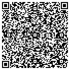 QR code with DE Nucci Excavating Corp contacts