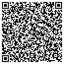 QR code with K V Excavating contacts