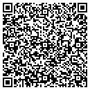 QR code with H Hepperly contacts