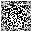 QR code with P & J Express contacts