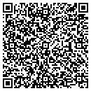 QR code with B & W Plumbing & Heating contacts