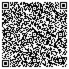 QR code with H & H Gutter Service contacts