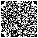 QR code with E&E Carpet contacts