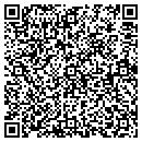 QR code with P B Express contacts