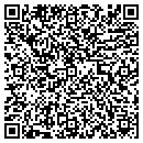 QR code with R & M Service contacts
