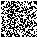 QR code with H & H Vending contacts