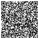 QR code with H L Short contacts