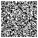 QR code with H 6 Roofing contacts