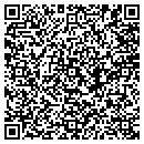 QR code with P A Carpet Service contacts