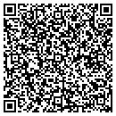 QR code with C & J Video contacts