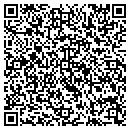 QR code with P & E Trucking contacts