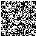 QR code with B & B Flooring contacts