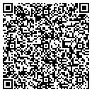 QR code with 3 D Vacations contacts