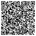 QR code with D & M Ranch contacts