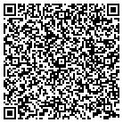 QR code with H & H Motor Pool T K & Car Wash contacts